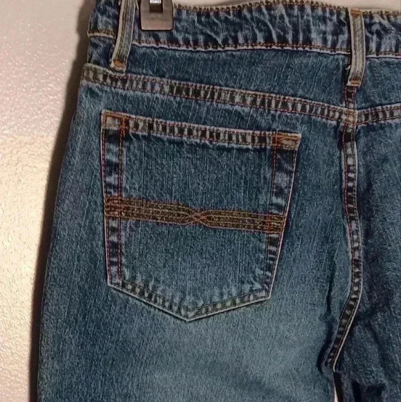 "AEROPOSTALE" Ladies medium washed cropped jeans‎ Size 9/10 - Picture 6 of 9